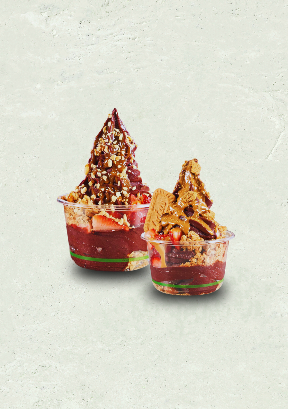 Large Small Acai Soft Serve