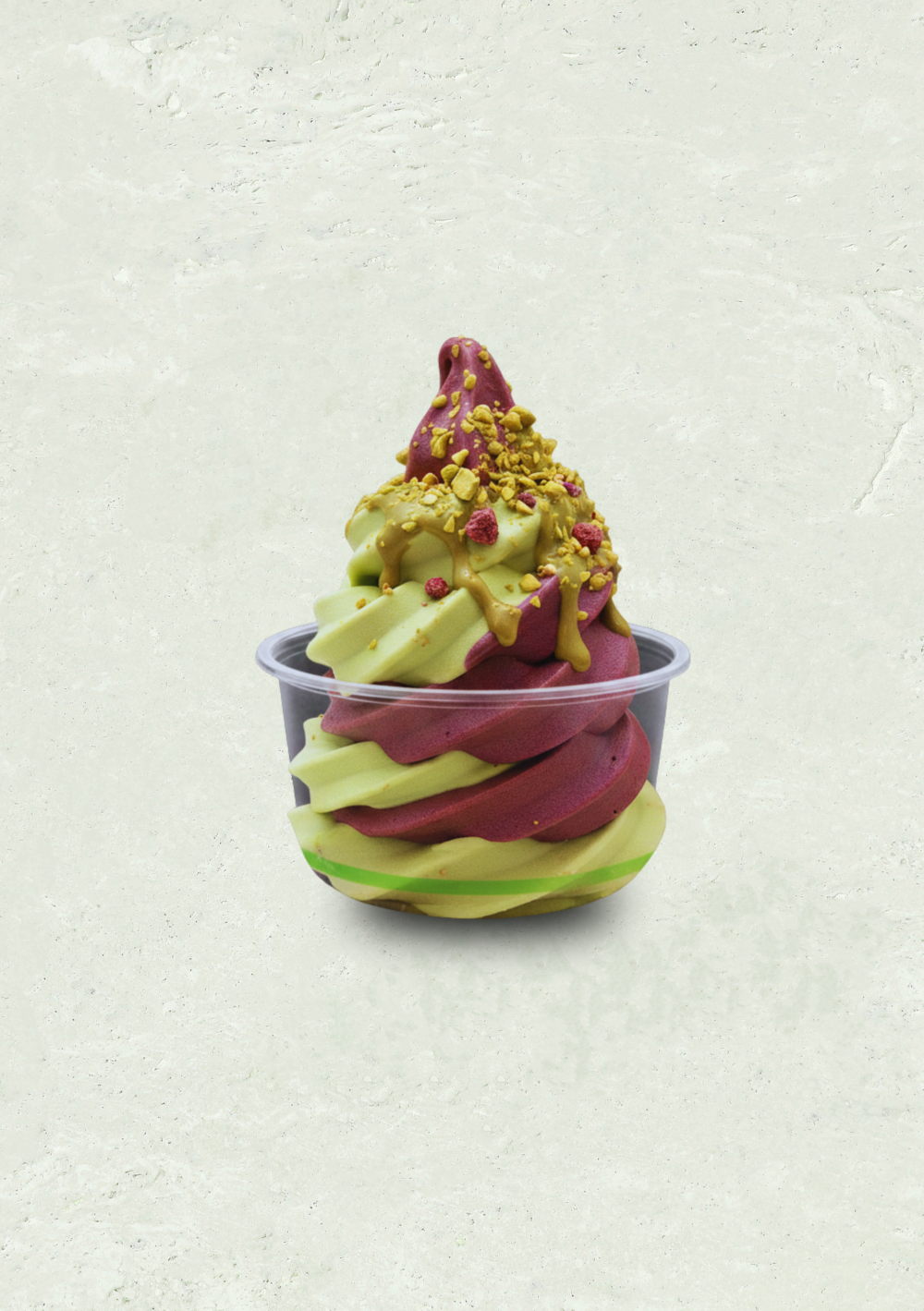 Small Pistachio Soft Serve